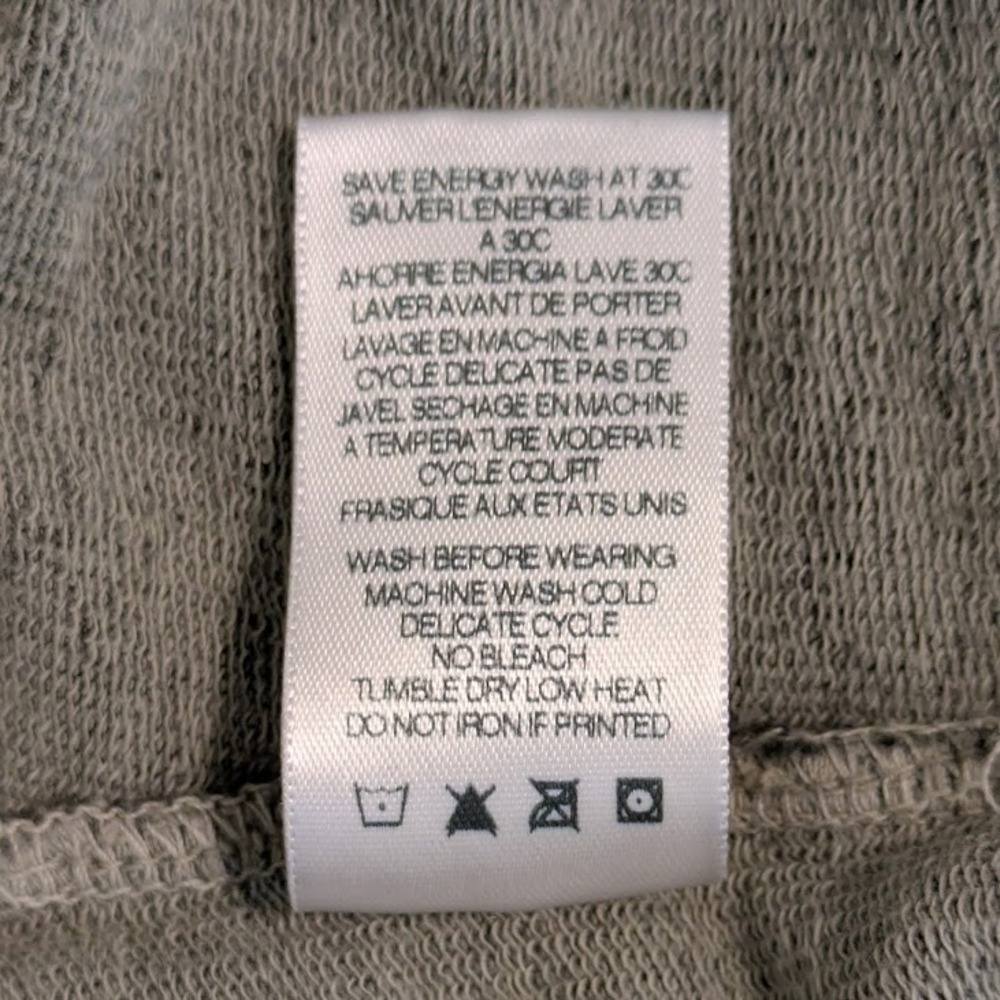 Sundry Hoodie Women's Small Gray Only Good Days Embroidered Graphic Pullover USA - Picture 6 of 6